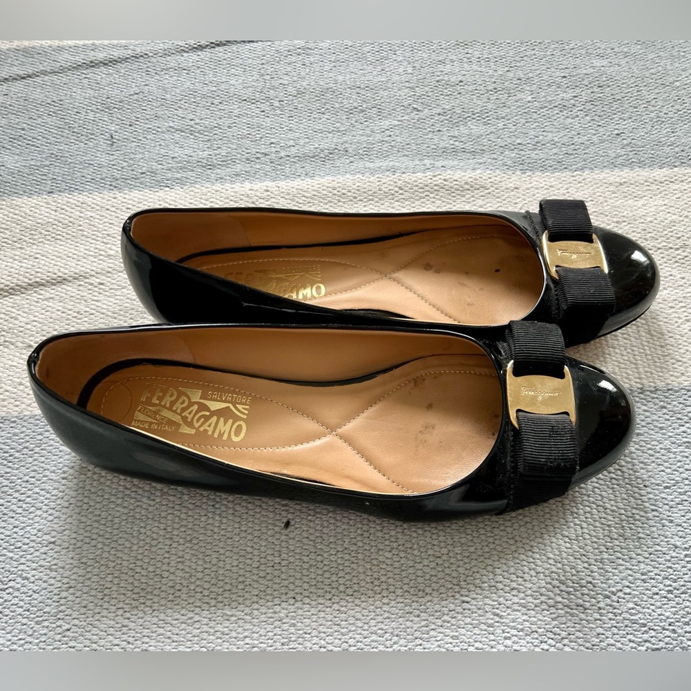 Ferragamo Varina Bow flat